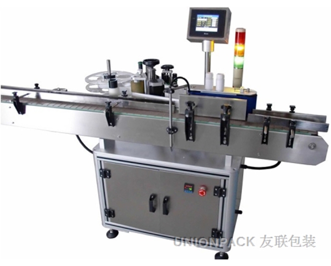 圓型立式自動貼標機